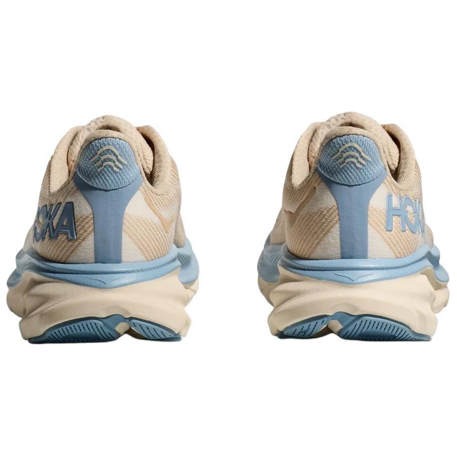 HOKA Clifton 9 Oak Alabaster Женские Кроссовки Кремовые 1127896-OKLB