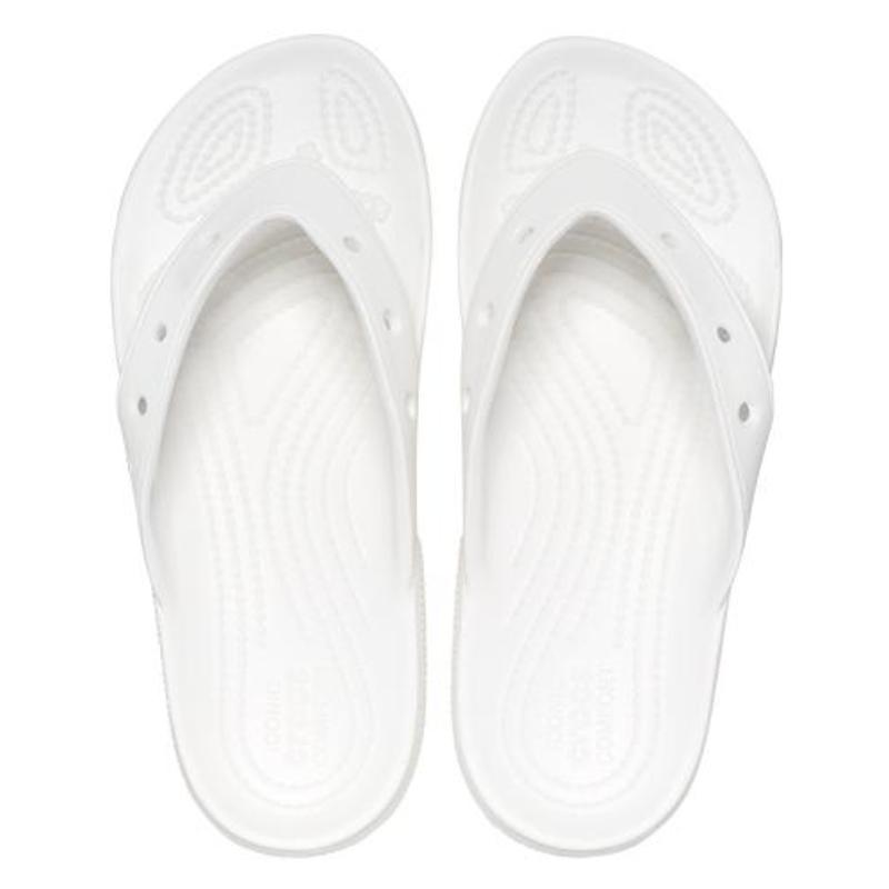 Crocs Классические шлепанцы Crocs Flip Casual Унисекс Белые