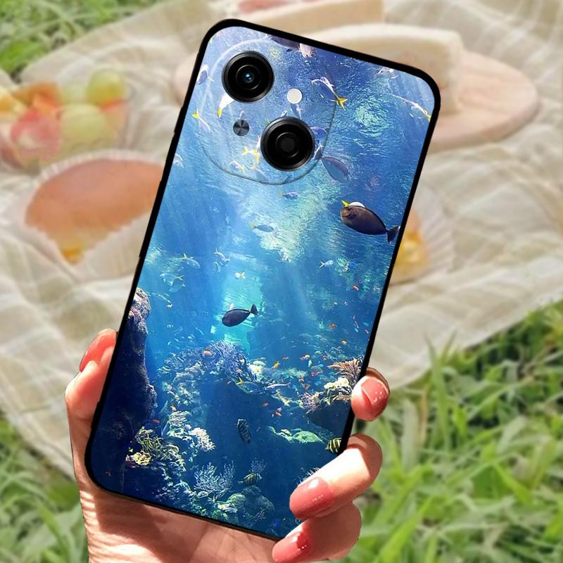 Новый модный чехол класса люкс для телефона Tecno Spark Go 1 Spark Go 2025, мягкий силиконовый бампер-чехол из ТПУ для Tecno Pop 9 4G