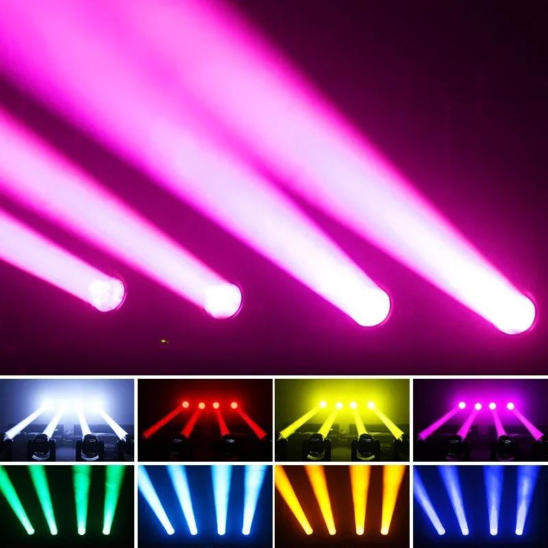 100W LED Lyre Beam Moving Head Light | Sound Activated & DMX Control, Includes Flight Case for DJ/Disco/Wedding/Bar Stages