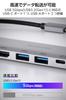 ELECOM Hub Docking PD 100W Support to 85W for Up to 20W for 2 2 1 HDMI Type-C Station, (Up PCs, Smartphones), USB-A, USB-C, (4K 60Hz), Silver,