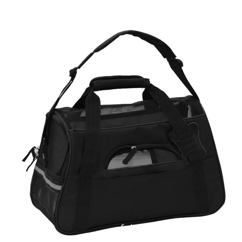 Сумка для домашних животных через плечо, дышащий и портативный рюкзак для домашних животных, рюкзак для кошек, складной портативный рюкзак