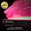 SteelSeries QcK Heavy L Gaming Mouse Extra 45cm x 40cm x Rubber Water 67502 Magenta Pad, Magenta, Thick, 0.6cm, Non-Slip Base, Resistant, Washable,