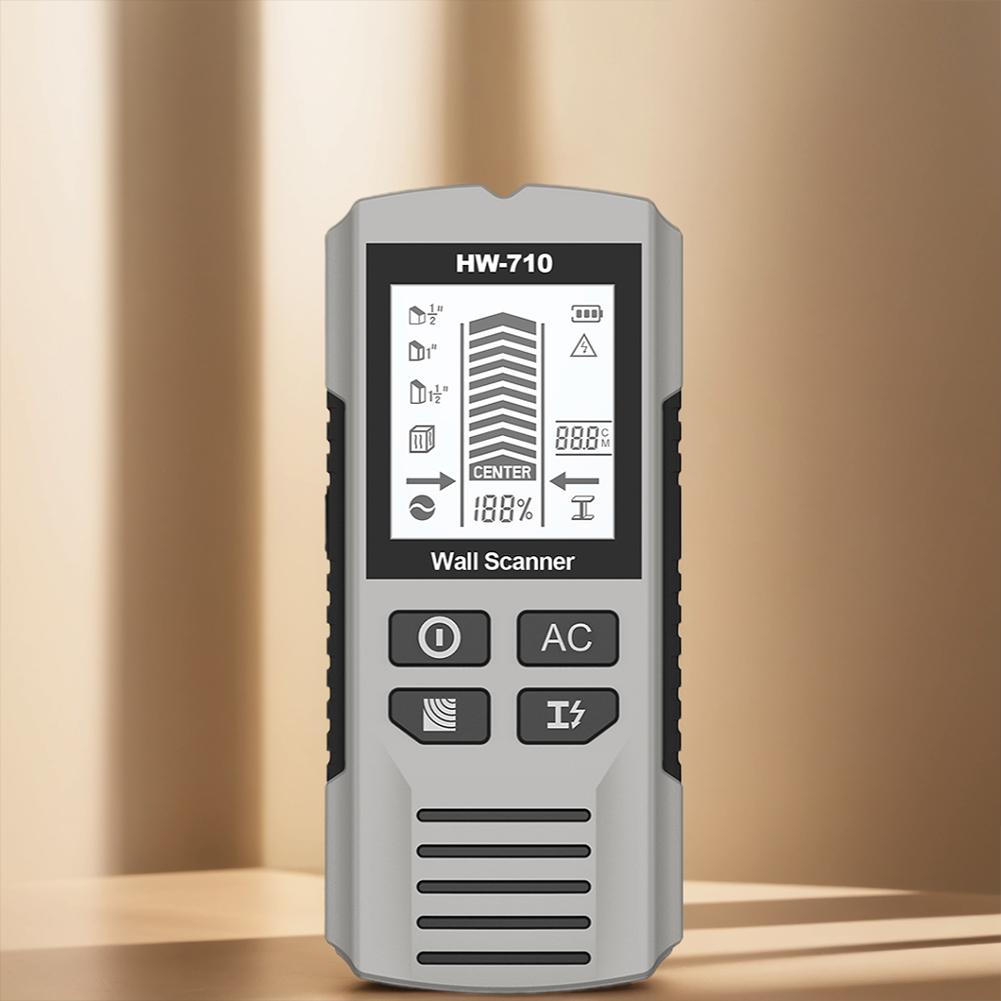 6-в-1 Поиск шпилек Сканер стен Электронный детектор шпилек Детектор стен для обнаружения центра шпилек в гипсокартоне толщиной 1-1/2 дюйма