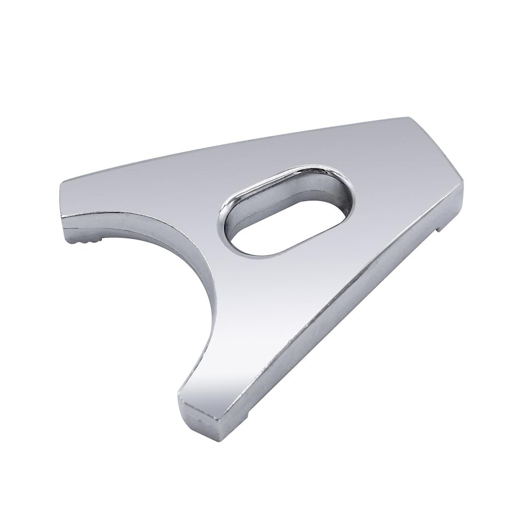 Chrome Steel Distributor Clamp Hold Down with Screw SBC BBC Replacement for CHEVY DISTRIBUTORS V8