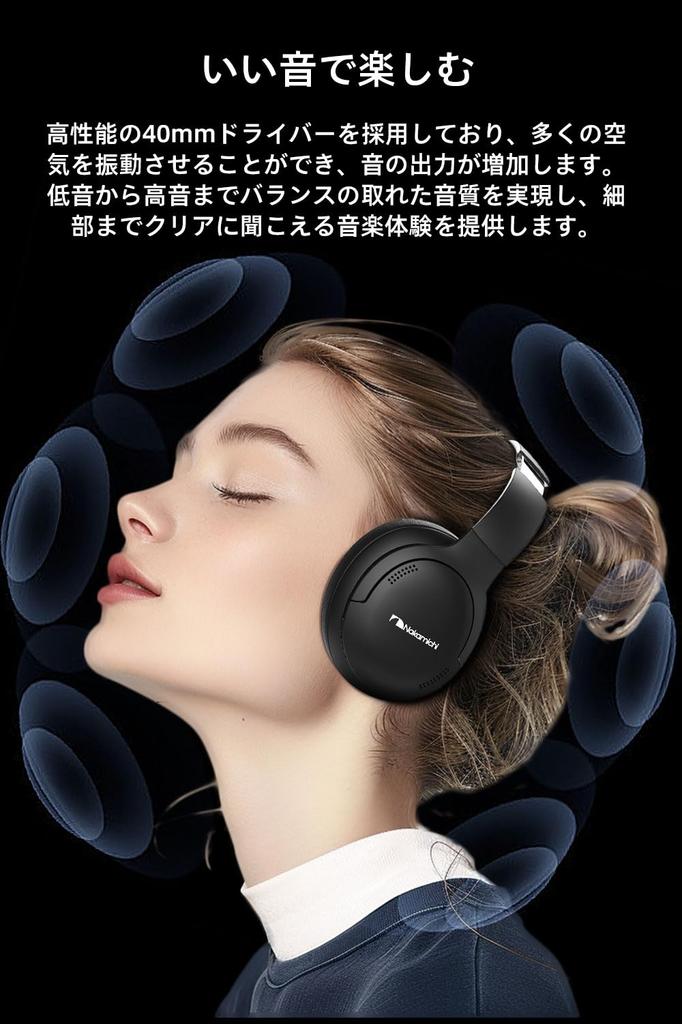 Nakamichi Nakamichi Sound Наушники Bluetooth Bluetooth Шум Часы Непрерывные и беспроводные Двойные OW1500ANC Черные [Беспроводные 5.4]