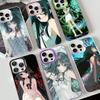 Чехол для iPhone 17 16 15 14 13 12 11 Pro Max Plus, матовый, с изображением игры Horror Saya No Uta