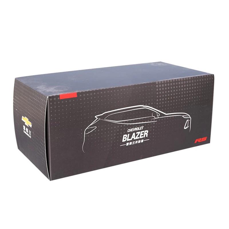 AABHB1 1:18 SAIC GM Chevrolet Blazer Trailblazer RS Внедорожник Сплав Симуляция Модель Автомобиля Настольные Украшения Коллекция Подарков Микромодель