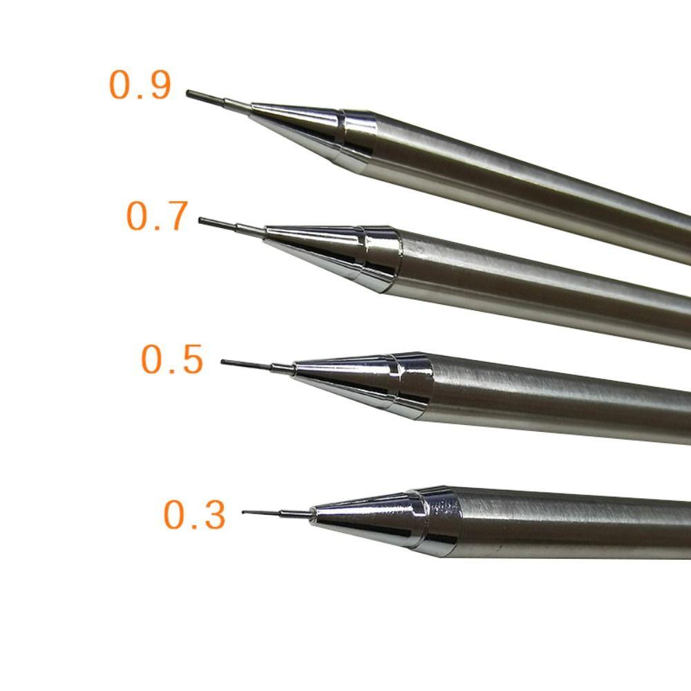 0.3/0.5/0.7/0.9mm Mechanical Pencil Drawing Writing Tool Movable Pencil Art Painting Supplies