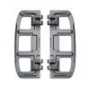 Motorcycle Front Driver Footboard Floorboard For Harley Touring Electra Glide Street Glide 2009-2024