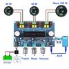 2*50 Вт + 100 Вт Bluetooth 5,0 двойной TPA3116D2 Плата усилителя мощности сабвуфера 2,1 канала TPA3116 Аудио Стерео эквалайзер AUX Amp