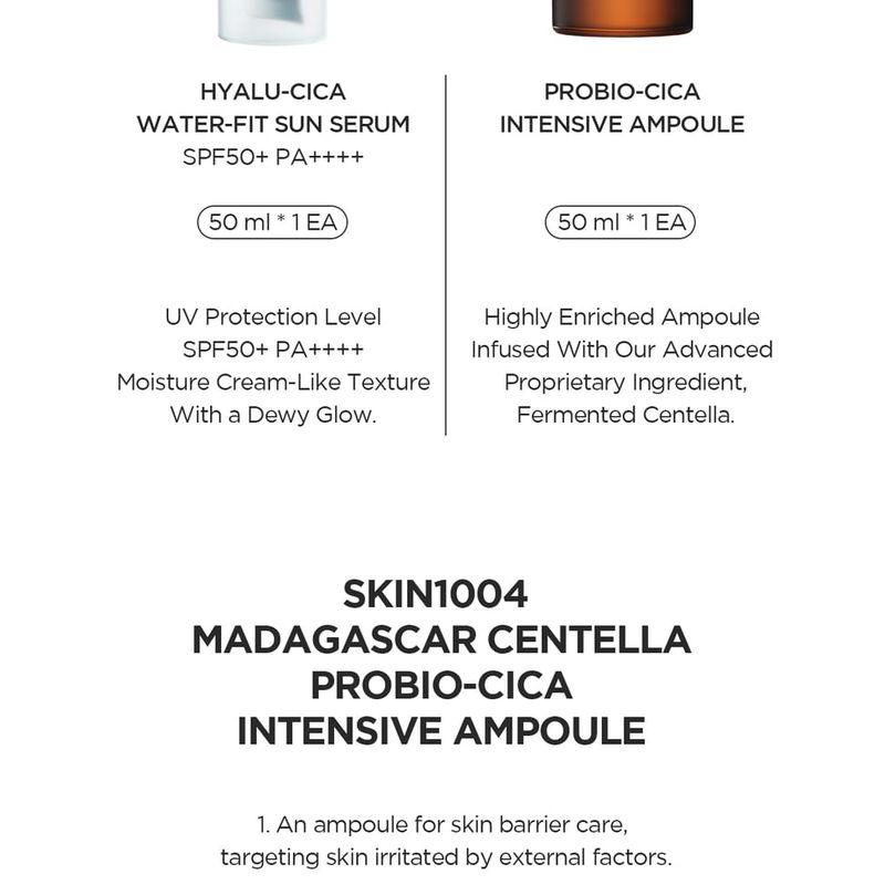 SKIN 1004 - Набор-дуэт Madagascar Centella Glow 1004