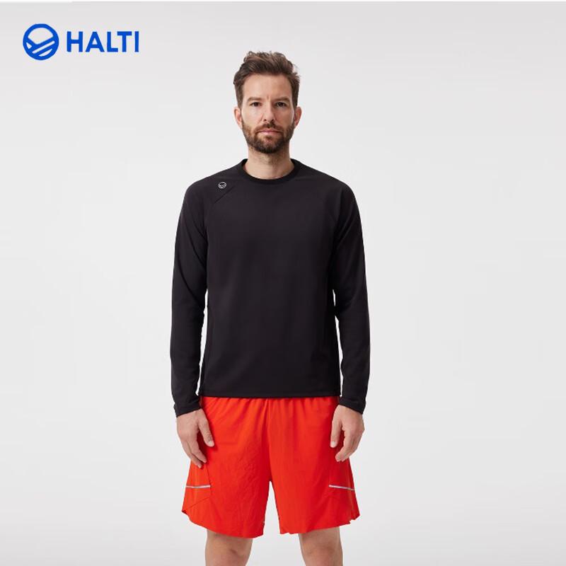 Мужская повседневная спортивная футболка с длинным рукавом HALTI