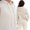 Women's Hooded Sweatshirt Pullover Comfortable Soft MORAJ XL ECRU