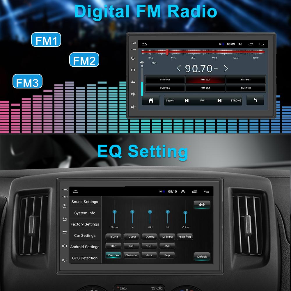 Автомагнитола с большим встроенным экраном