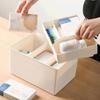 First Aid Storage Box Case Bin Empty Sewing Cabinet Organizer Container for Outdoor