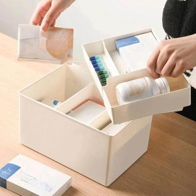 Ящик для хранения первой помощи, ящик, пустой швейный шкаф, органайзер, контейнер для улицы