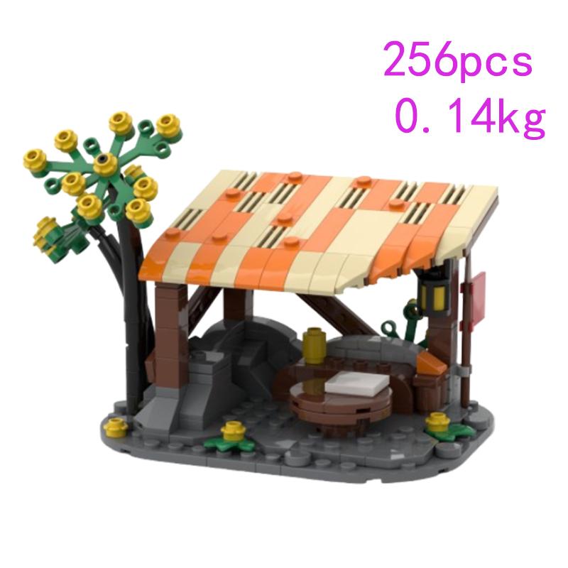 32 Точки MOC-188974 166829 221207 172264 198343 Замок Маленькие Частицы Строительные Блоки Образовательная Игрушка Модель Подарочный Набор Orn