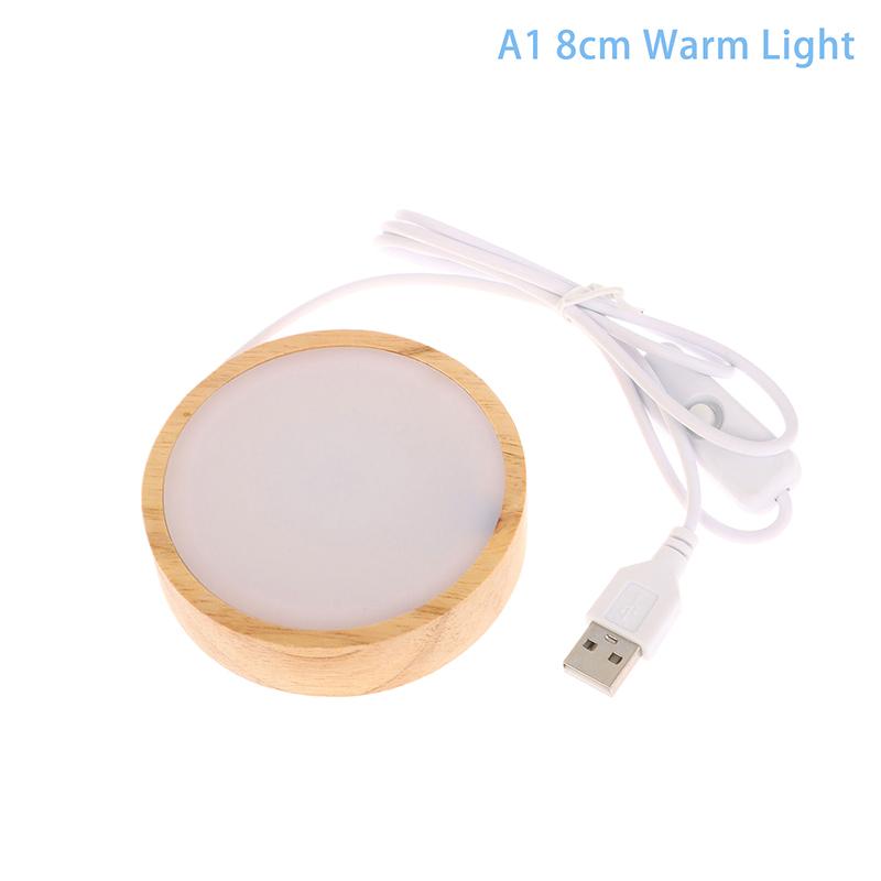 Светодиодный ночник круглый квадратный деревянный основание настольный деревянный ночник держатель бук дерево светодиодный светильник основание для хрустального шара