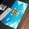 Mouse Pad Anime Professional Gaming Accessories Rubber Computer Keyboard Desk Mat Oone Ppiece Luffy Lock Edge Gamer Mousepads