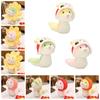 Lion Dance Snake Stuffed Toy 24CM Snake New Year Mascot Good Wishes Snake Plush Dolls  Girls Toys