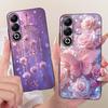 Для чехла Itel S25 S685LN Стильный чехол с рисунком из цветов и бантиков Мягкий ТПУ чехол для телефона Для Itel S25 Ultra S25Ultra S686LN ItelS25 Fundas