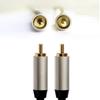 Audio Cable Gold Plated Digital RCA To RCA Male Coaxial Coax Amplifer SPDIF Home HDTV Audio Cable Accessories