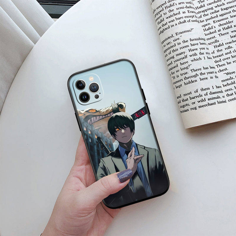 Чехол для телефона ED13 Chainsaw Man для iPhone 6 6s 7 8 11 12 13 14 15 XS Pro Max XR X SE Samsung S20 S21 S22 S23 S24 FE Ultra Plus Lite S21S A55