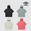 Umbro Легкий Ветрозащитный Охлаждающий Анорак с Капюшоном и Коротким Рукавом Uq223cwt66