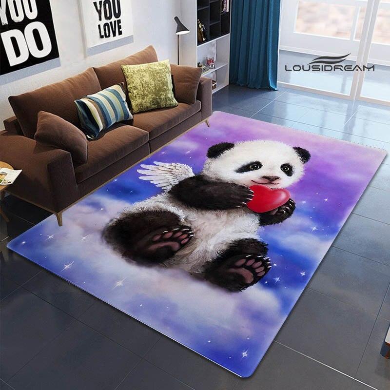 Китайское национальное сокровище ковер с принтом панды и модный реквизит для украшения дома для пикника, реквизит для фотосъемки, подарок на день рождения