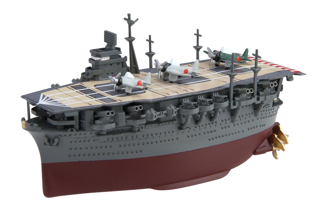 Fujimi Model Chibimaru Fleet Series Shokaku Total Length 11cm Plastic Model Chibimaru 12 No.12 Approx. Non-scale Pre-colored