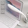 Мини Портативный Ноутбук USB LED Ночник ПК Ноутбуки Настольная Лампа Сенсорный Выключатель Портативный Гибкий Регулируемый Защита Глаз