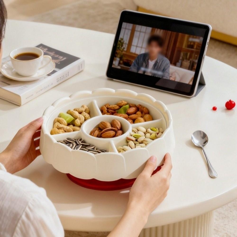 with Lid Snack Serving Tray Traditional Fruit Plate Multifunctional Candy Box Party