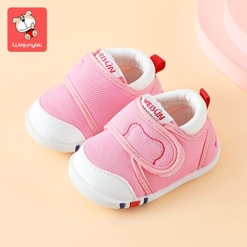 Toddler shoes boys baby cotton shoes winter baby shoes autumn and winter velvet soft sole 0 1-3 years old girls functional shoes