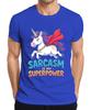Sarcasm Is My Superpower Unicorn Funny Gift Kids Unisex Superhero Unisexs Tshirt
