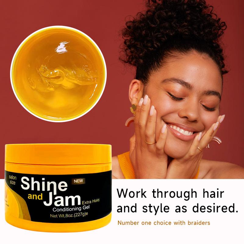 Hair Gel Hair Styling Gel Hairdressing Braid Gel Styling Wax