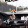 Ленивец с разноцветным воздушным шаром, подвеска-машинка, животное-подвеска на зеркало заднего вида, декор салона автомобиля, животное-шарм, подвеска для автомобильного интерьера, дом
