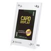 Kashiwise Display Case, Card Stand, Acrylic Frame, Grooved, 3-Layer Construction