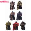 New Atmosphere Retro British Plaid Christmas New Red Scarf Women's Autumn and Winter Warm Scarf Tide