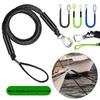 3 Colors Kayak Boat Bungee 4FT Canoe Docking Rope New Power Boat Mooring Rope Outdoor Accessories
