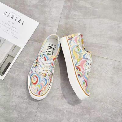 Модная обувь каваи для женщин, холщовая женская обувь, плоская, милая, на шнуровке, тренды 2024, для ходьбы, дизайнерская, осенняя, роскошная, вулканизированная, для весны А