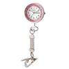 Nursery Short Chain Watch with Date and Day of the Week Inverted Dial Nurse Watch Goods Nursing Medical Care Pulse Measurement Scale Luminous Pink