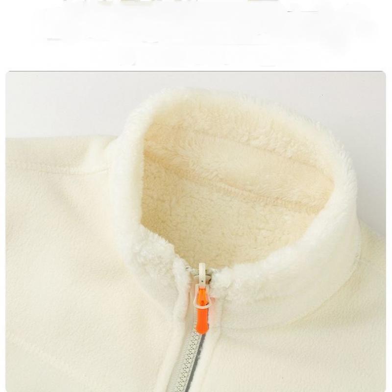 Большие размеры осень-зима женские бархатные и утолщенные теплые пальто на молнии модная свободная повседневная флисовая куртка M-4XL