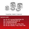 Для BMW 1 2 3 4 5 6 7 Серии X3 X4 X5 X6 F10 F12 F20 F21 F22 F30 F01 Хрустальная ручка кондиционера кнопка громкости декоративная наклейка