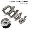 1Pcs KF16 KF25 KF40 KF50 Vacuum Clip Double Pin Tube Fitting New Vacuum Clamp