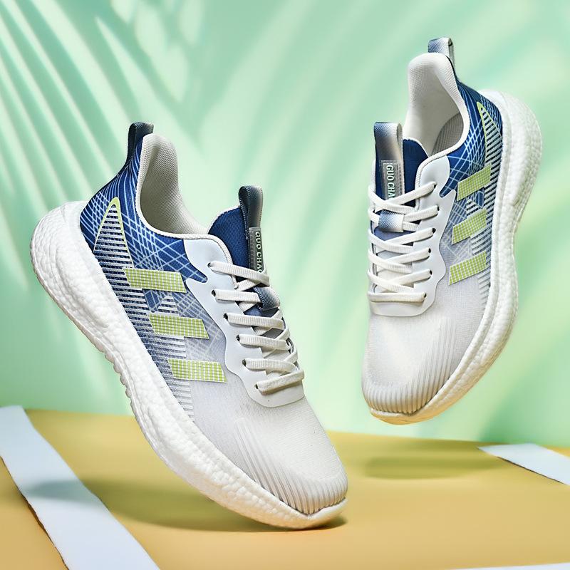 Sneakers men's 2026 summer new comfortable and breathable running shoes men's mesh versatile casual shoes