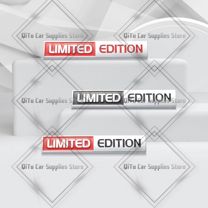 Zinc Alloy Limited Edition Badge Car Body Trunk Emblem 3D Grille Sticker For Toyota Honda Hyundai Dacia Volvo Kia Opel Ford Jeep oi1