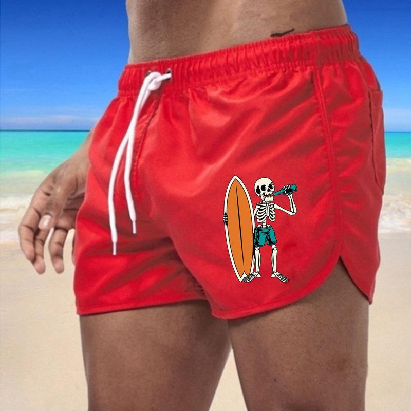 BBK-73 Летние новые мужские быстросохнущие плавки спортивные штаны купальный костюм пляжные шорты шорты для бега спортивные креативный баскетбольный принт