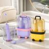 Plastic Travel Toothbrush Cup Set Portable Storage Box New Brushing Cup Set  Travel Oral Care