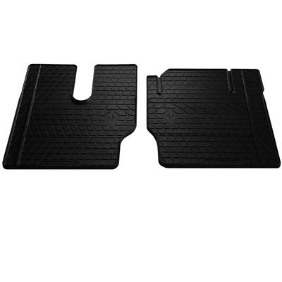 Резиновые коврики (2 шт, Premium) для MAN F2000